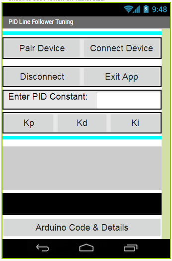 Android Apps for PID Tuning & Manual Driving