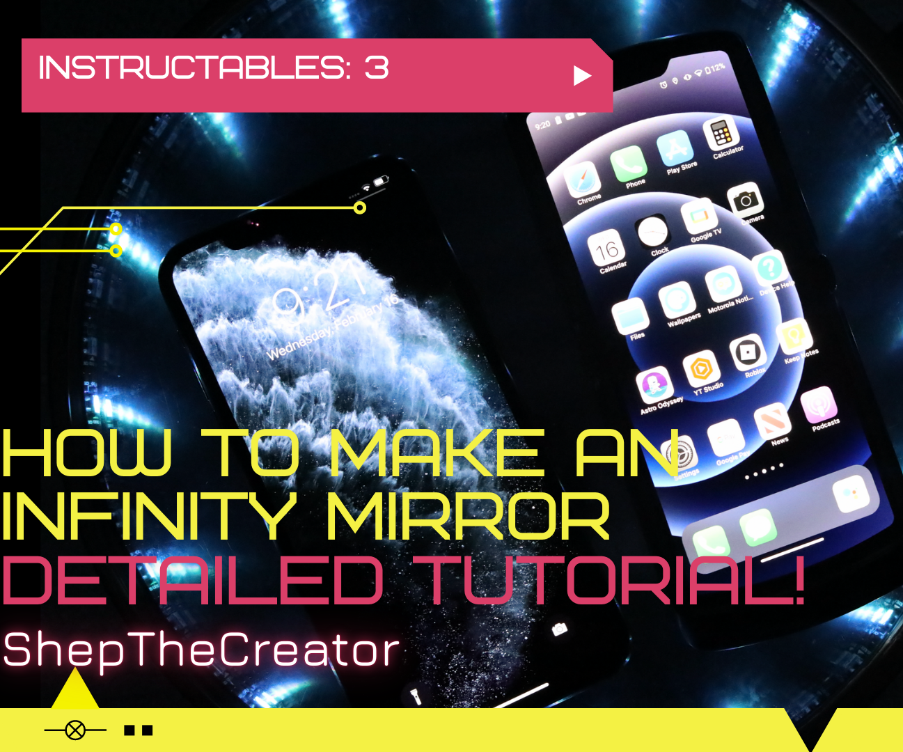 How to Build an Infinity Mirror!