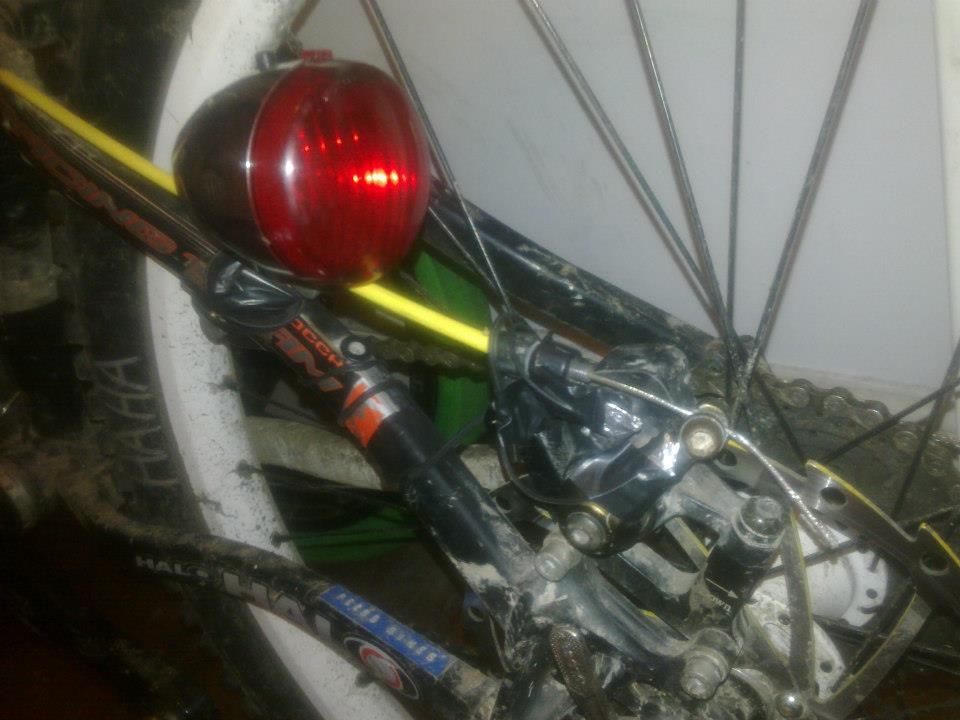Braking Activated Rear Bike Light