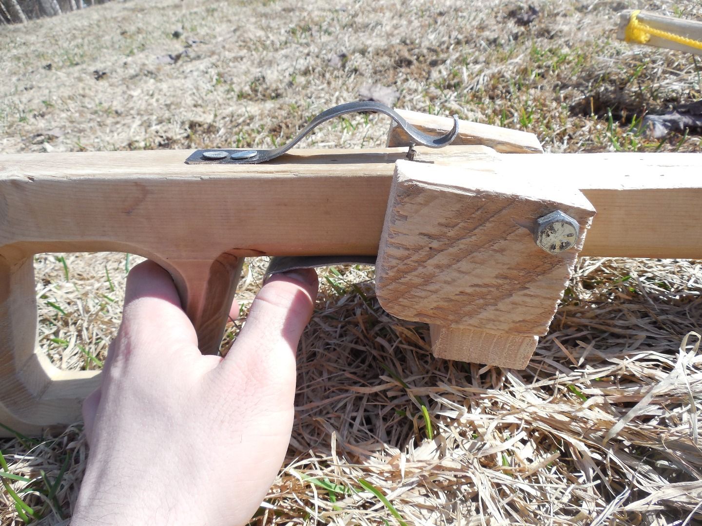 Simple Crossbow Trigger Mechanism Instructables