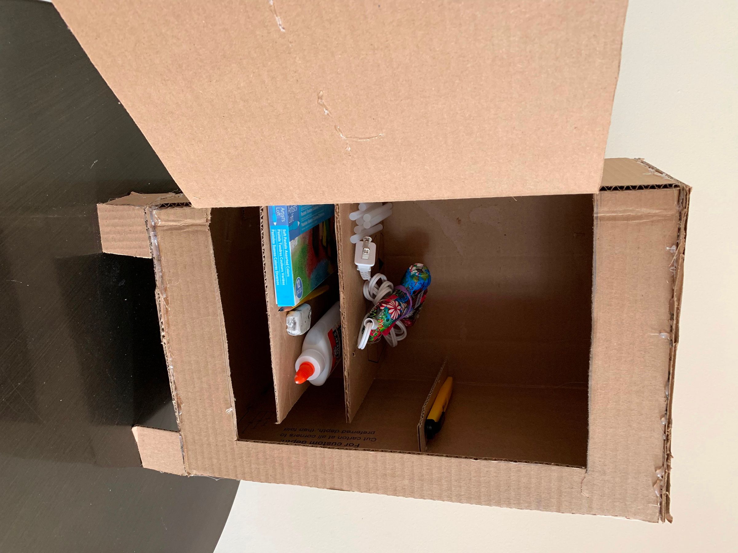 How to Make a Cardboard Mini Locker 6 Steps Instructables