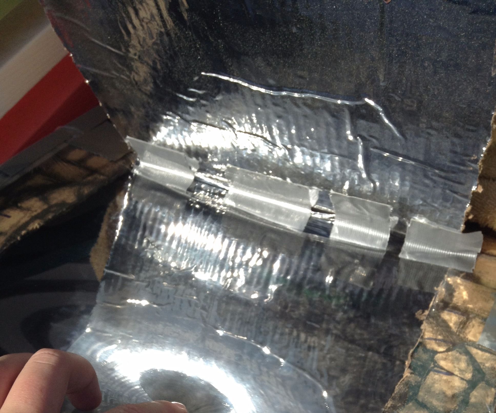 Pizza Box Solar Cooker