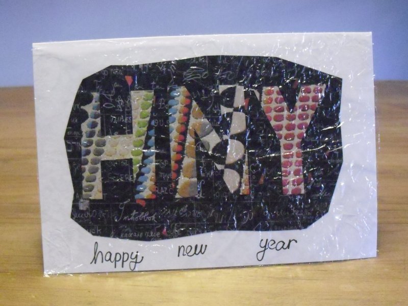 Collage Christmas Cards / Tarjetas de Navidad collage