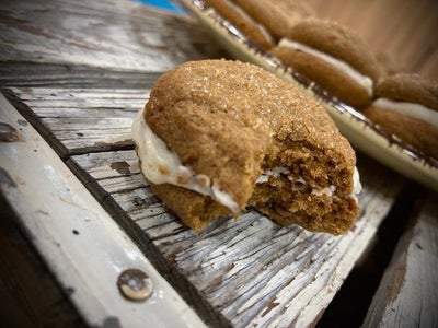 Gluten Free Molasses Spice Eggnog Sandwiches