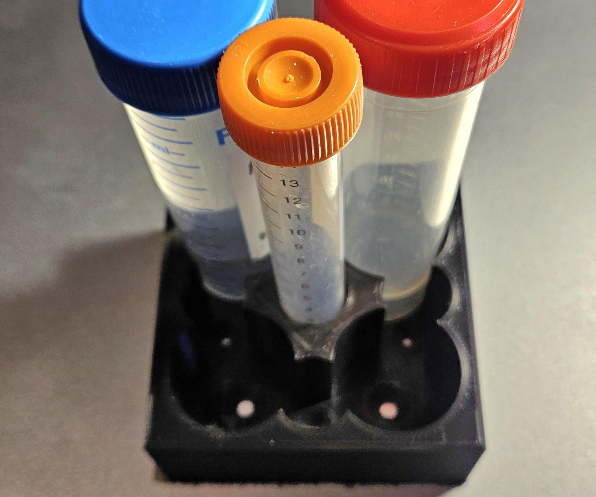 Small Space Efficient 15 Ml and 50 Ml Centrifuge Test Tube Rack