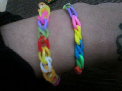 Rainbow Loom:Single Loop Bracelet