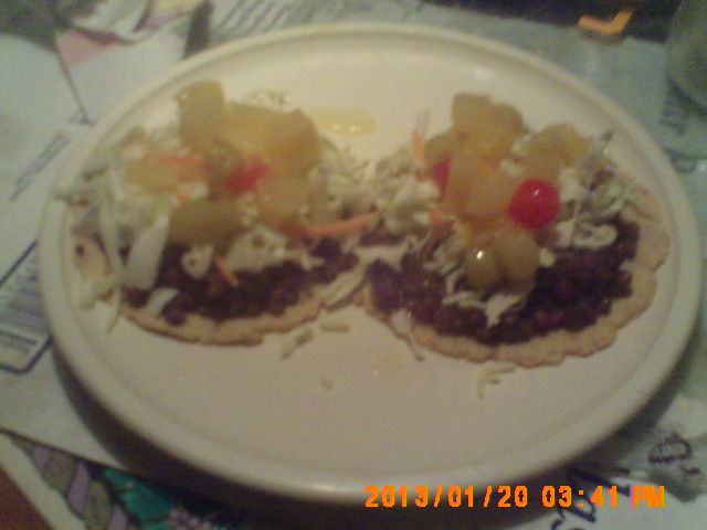 Italian Tostada.