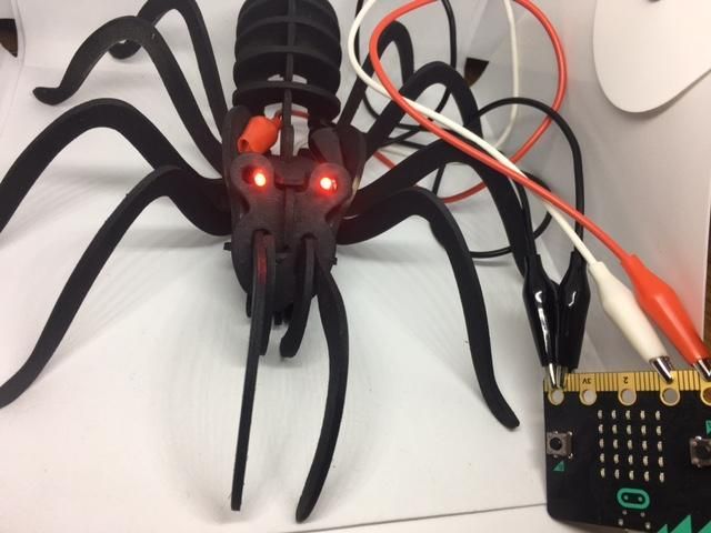 Light Up Spider