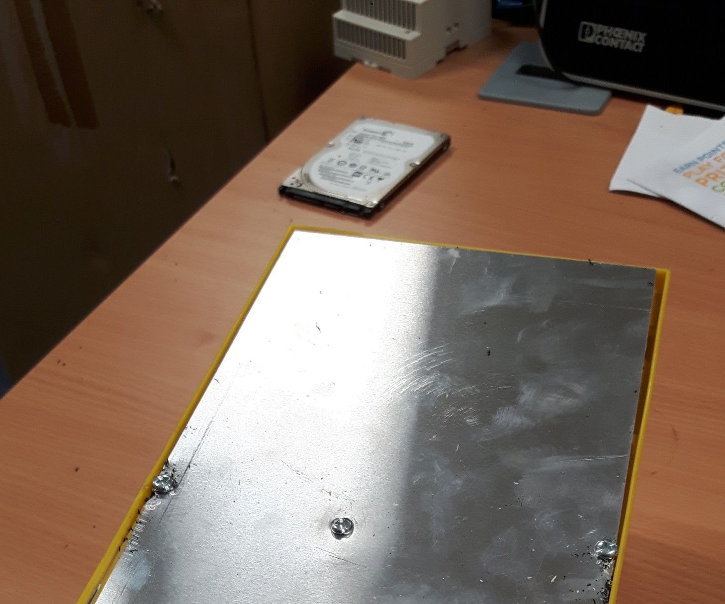 Old HDD Vibration Table