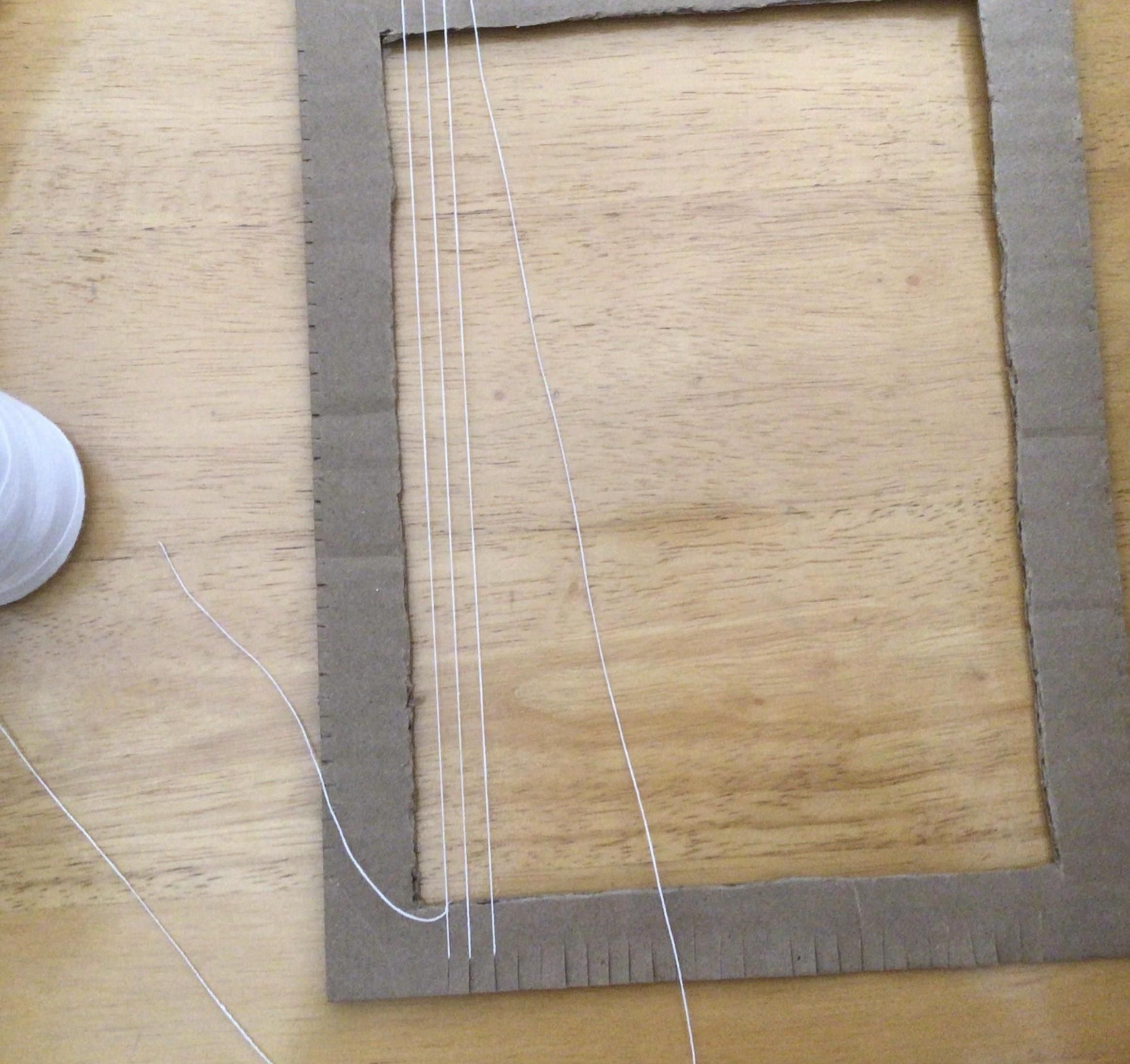 Cardboard Frame Loom