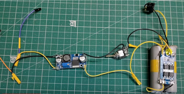 Attaching Battery and Battery Management System