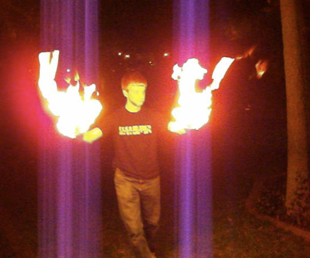 Flaming Hands