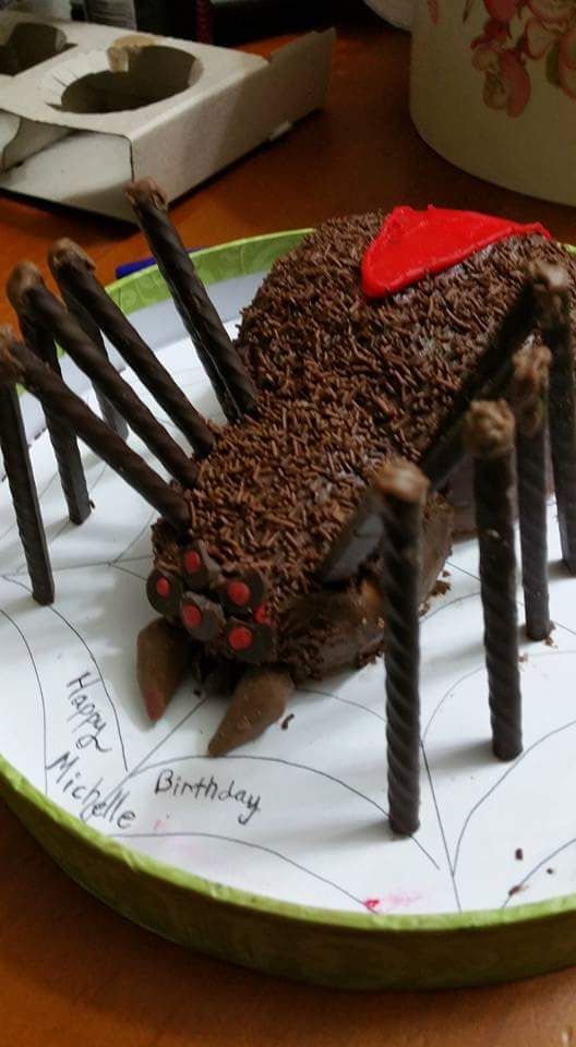 Mini Spider Cake
