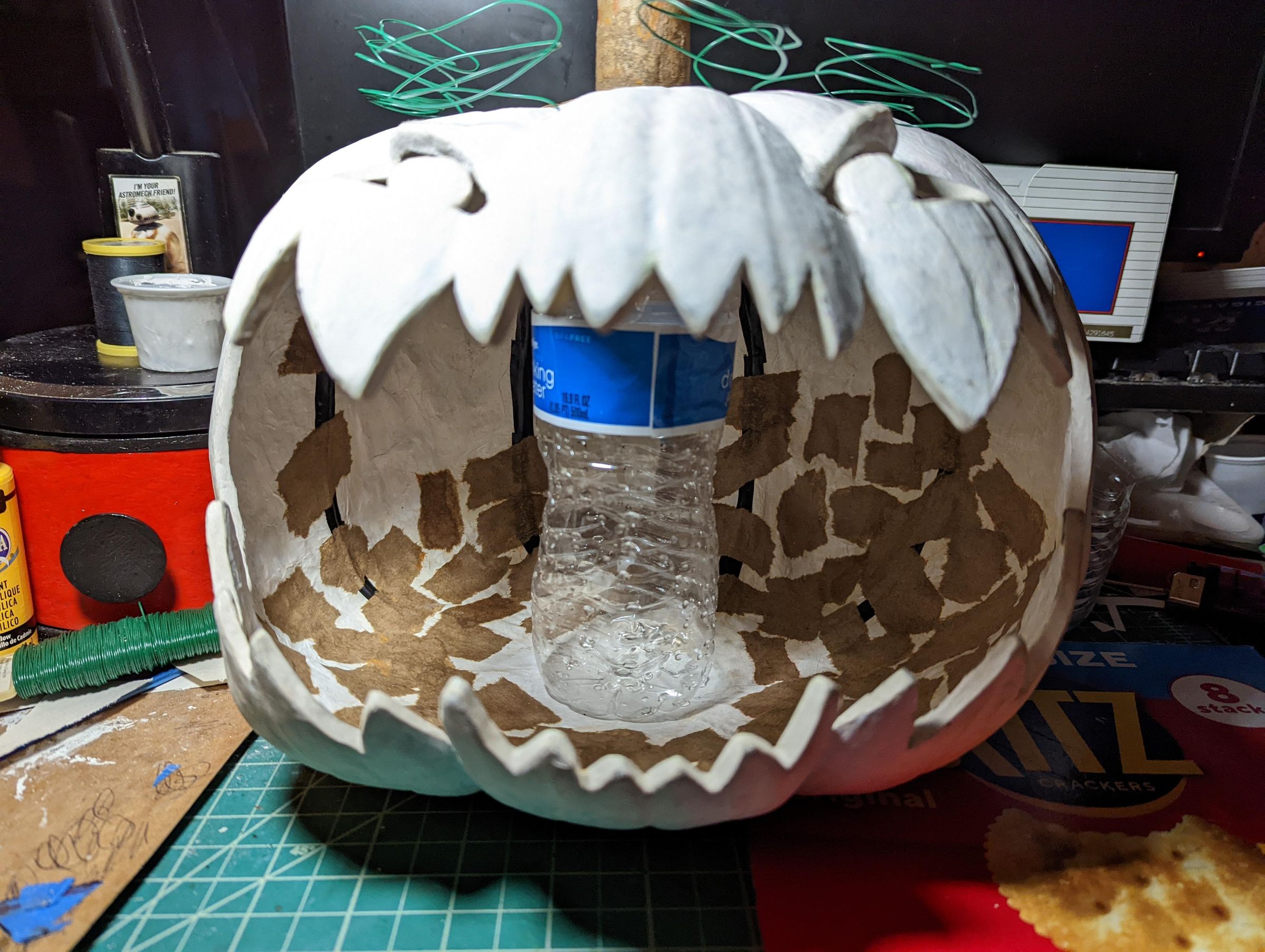 DIY Paper Maché JackO'Lantern 10 Steps (with Pictures) Instructables