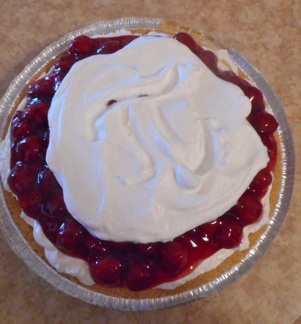 QUICK AND EASY CHERRY CHEESECAKE PIE