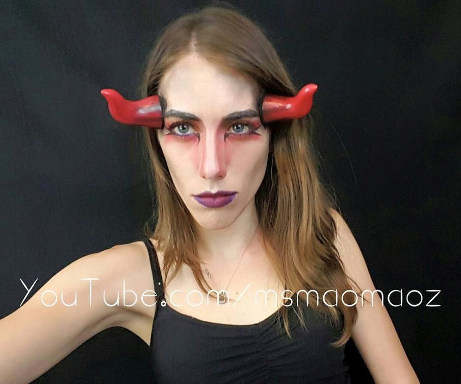 Devil Inspired Makeup Look