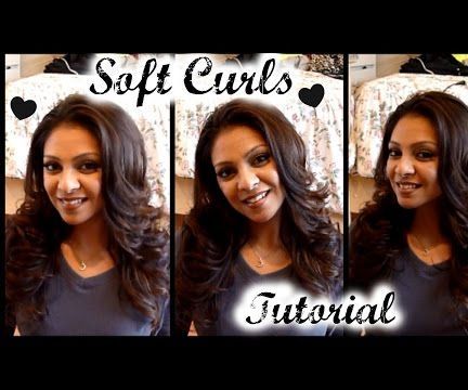 Soft Waves Hair Tutorial │ How to Curl Long Layered Hair