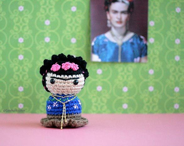 Little Frida Kahlo!