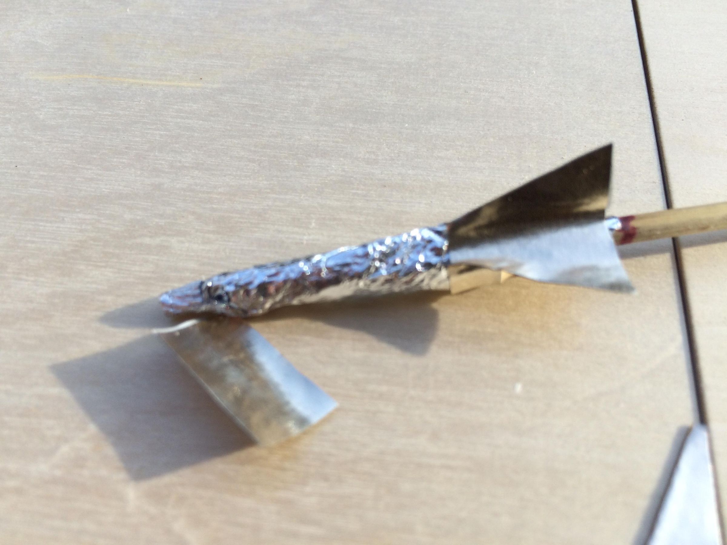 Simple and Easy Tinfoil Rockets 8 Steps (with Pictures) Instructables