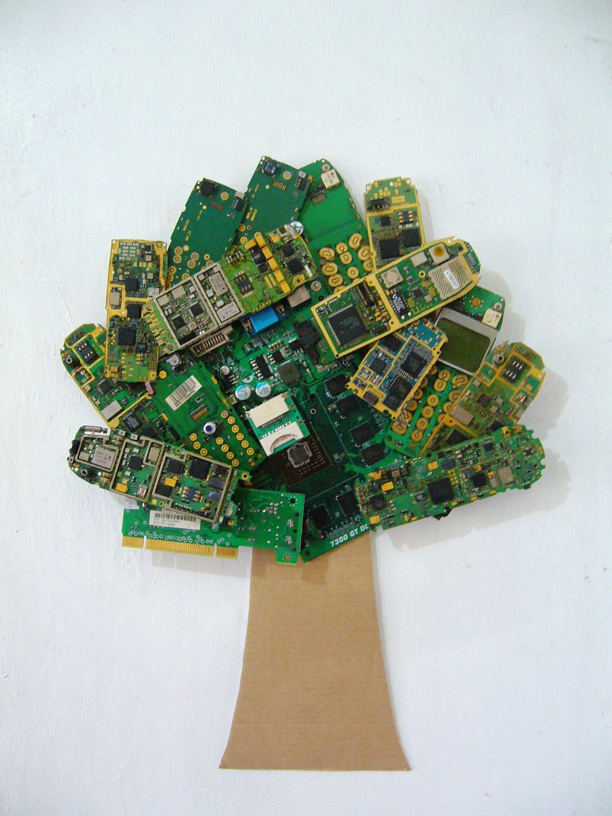 Artwork from Cell Phone PCB