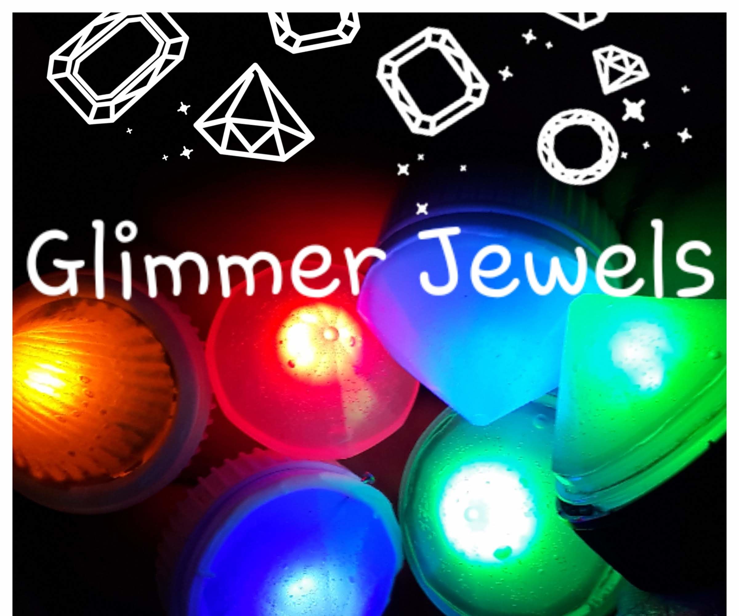 Cast Glimmer Jewels With Self Made On/off Switch