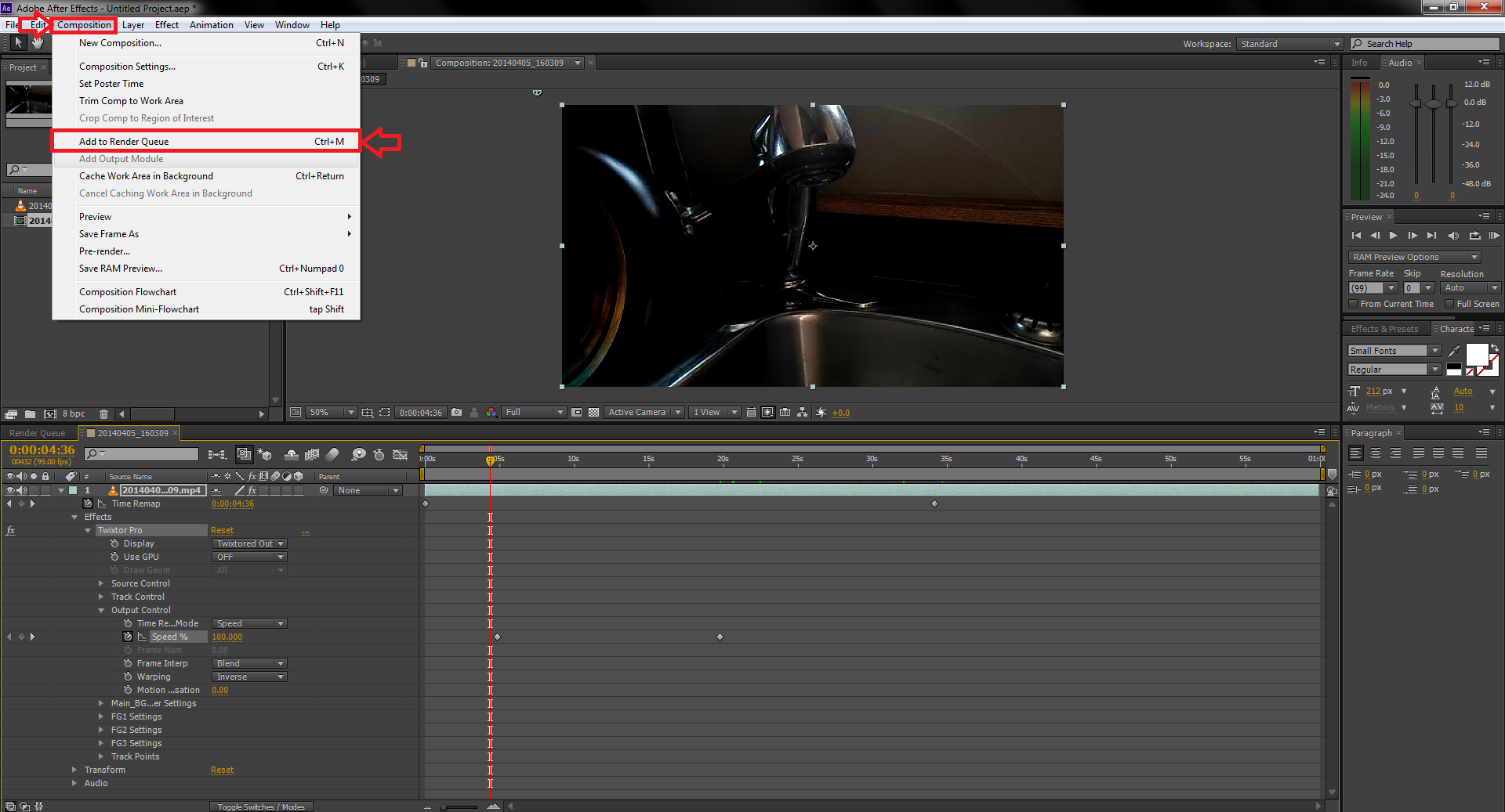 How to Do Extreme Slow Motion[After Effects] 5 Steps Instructables
