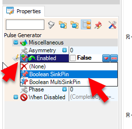 In Visuino Set Components