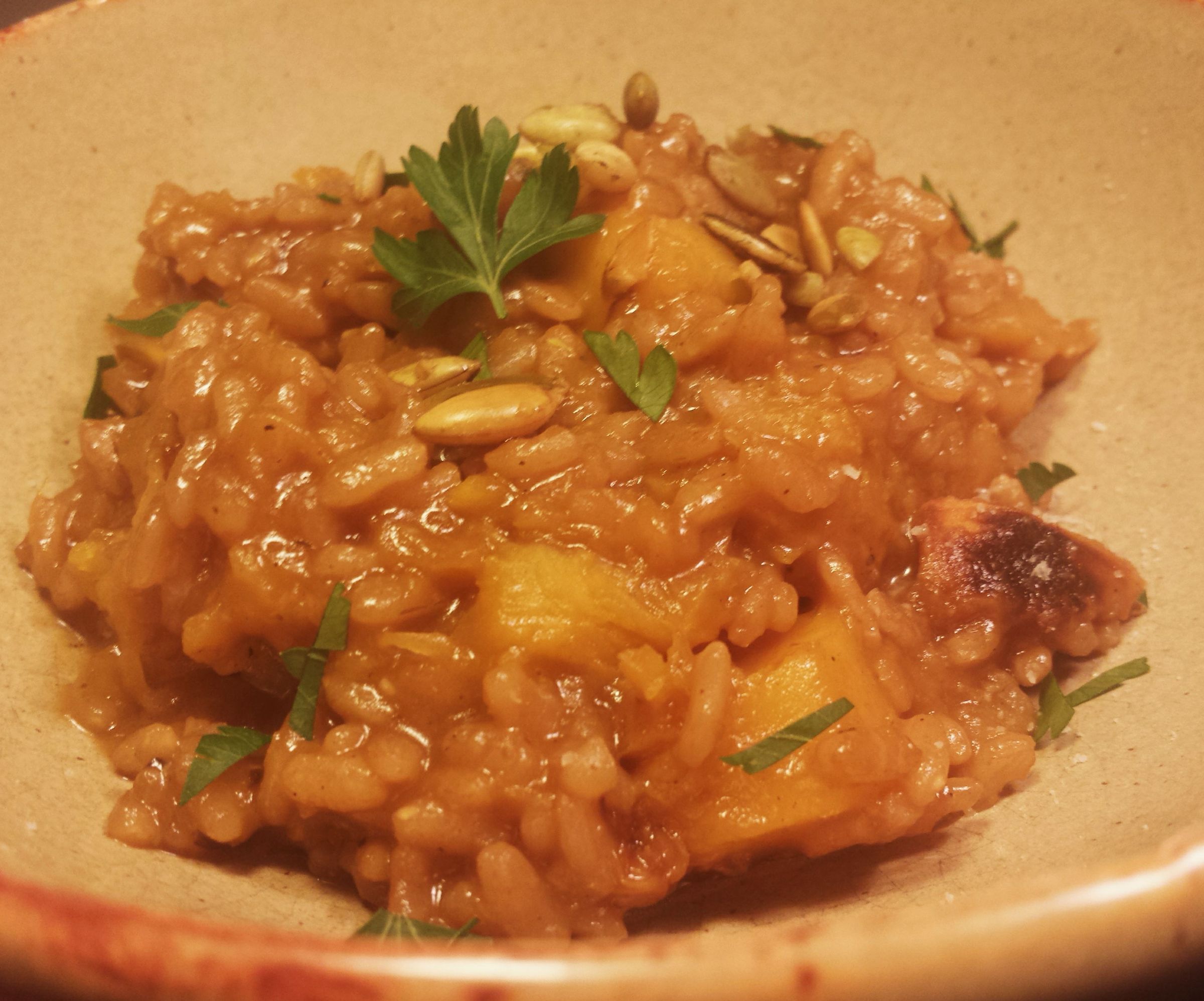 Pumpkin Risotto