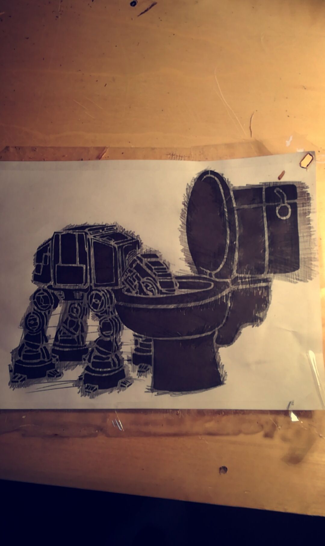 Soldering Iron Wooden Drawing 3 Steps Instructables