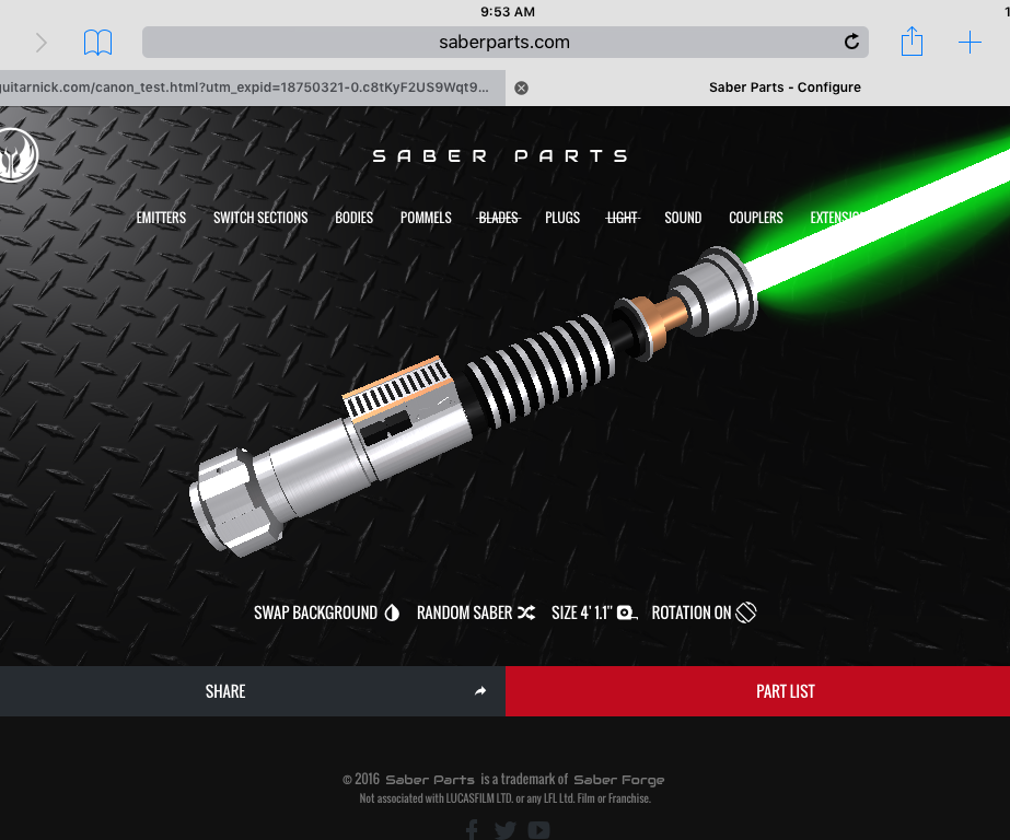 How to Create a Lightsaber for a Star Wars Character for Under 40 Dollars! 