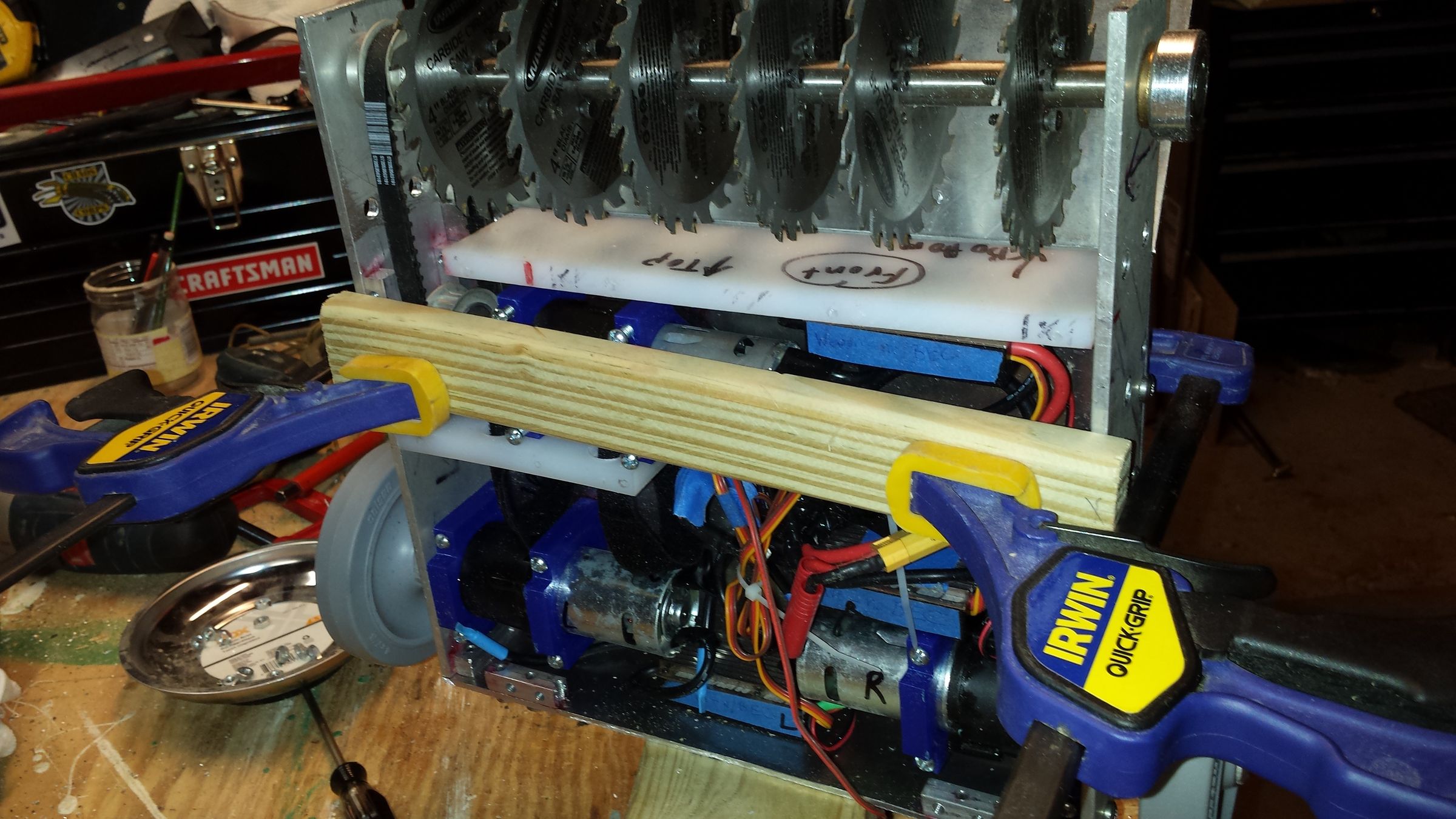 Doom Service: Multi-saw Combat Robot (Hobbyweight Class) : 18 Steps ...