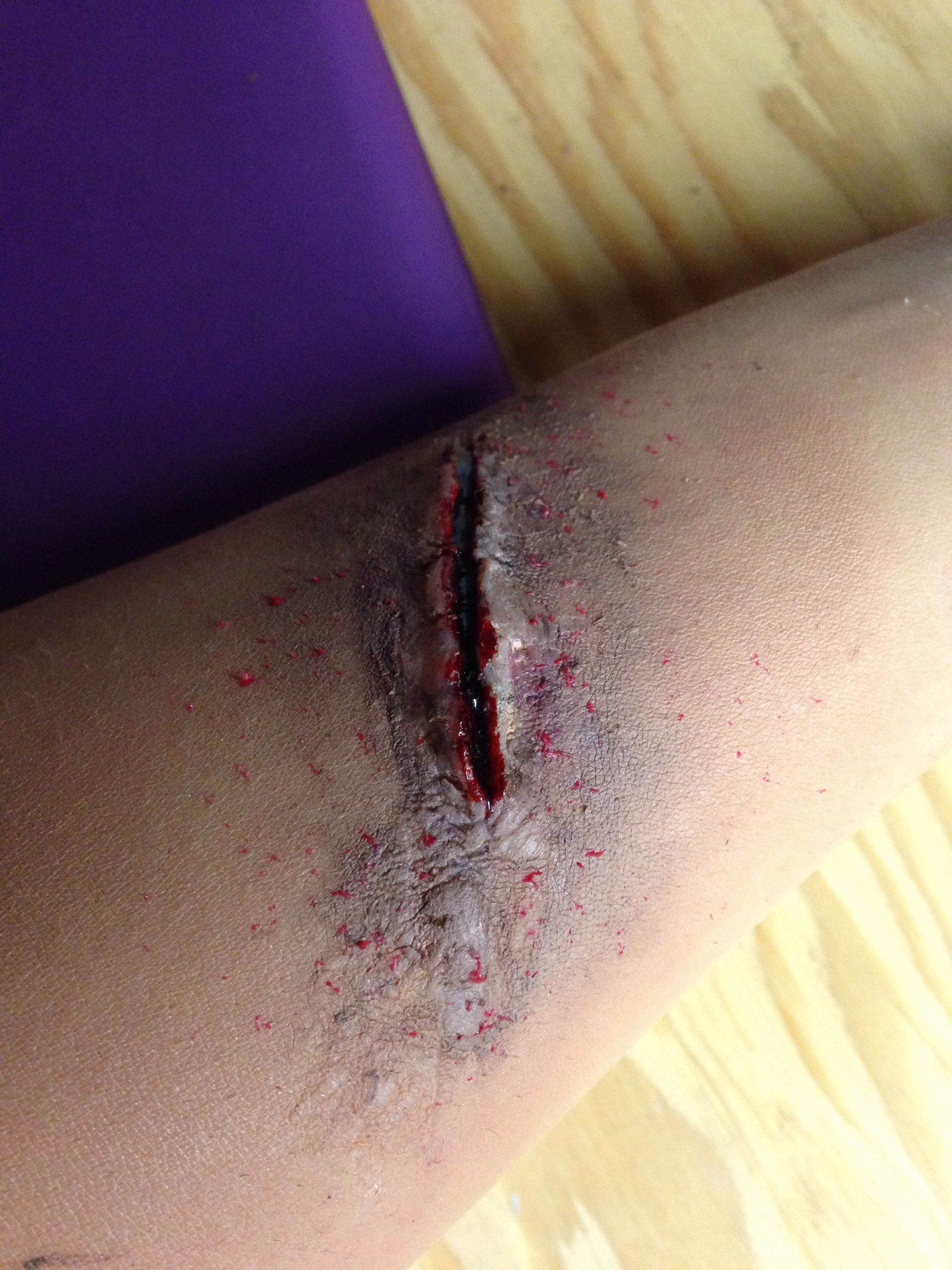 Special Effects Make Up: Scar