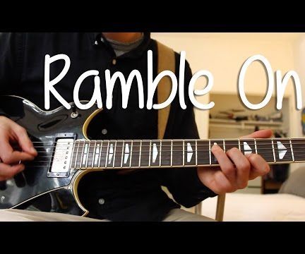 How to Play "Ramble On" by Led Zeppelin on Guitar