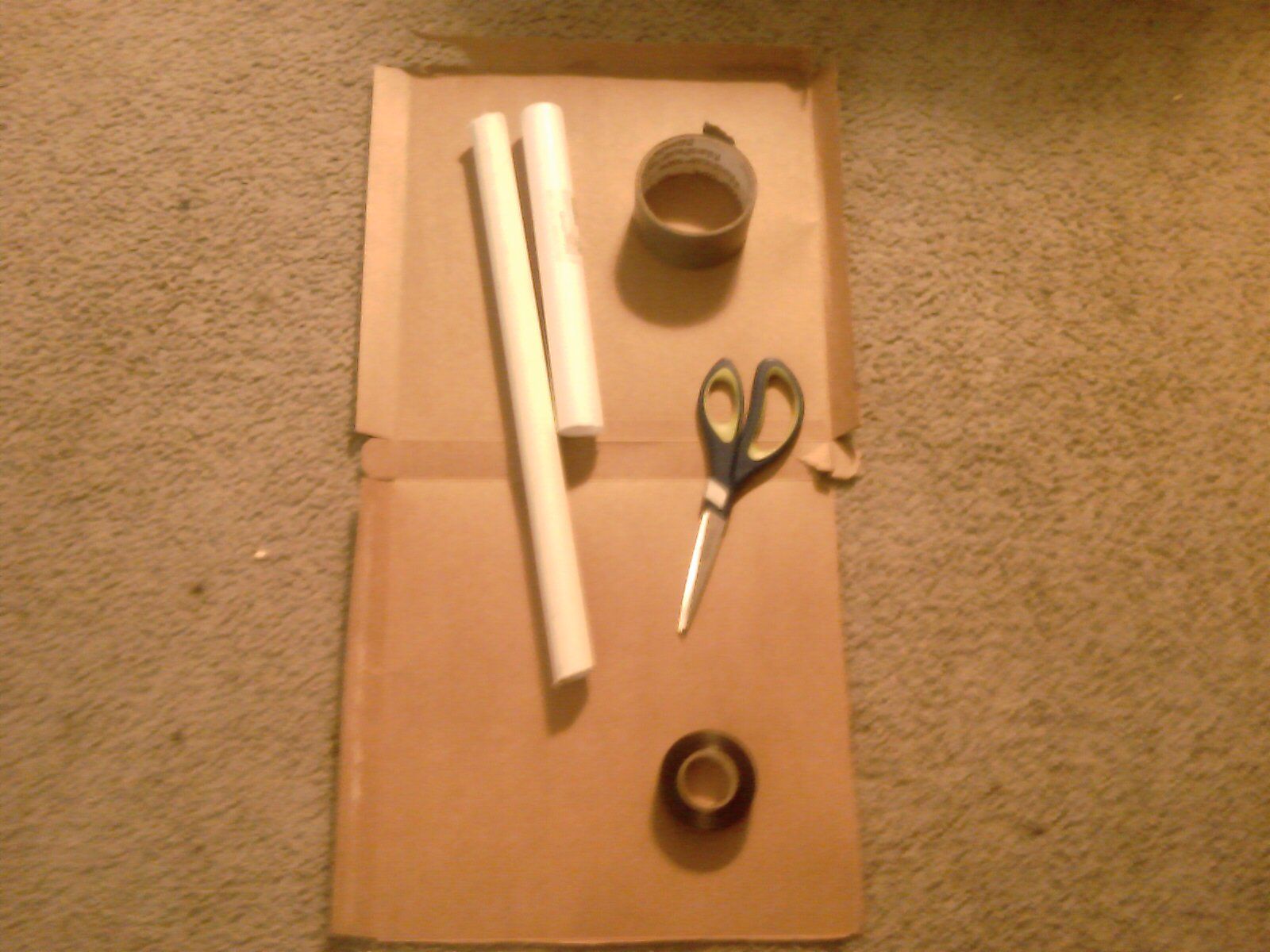 Duct Tape PVC light saber prop!