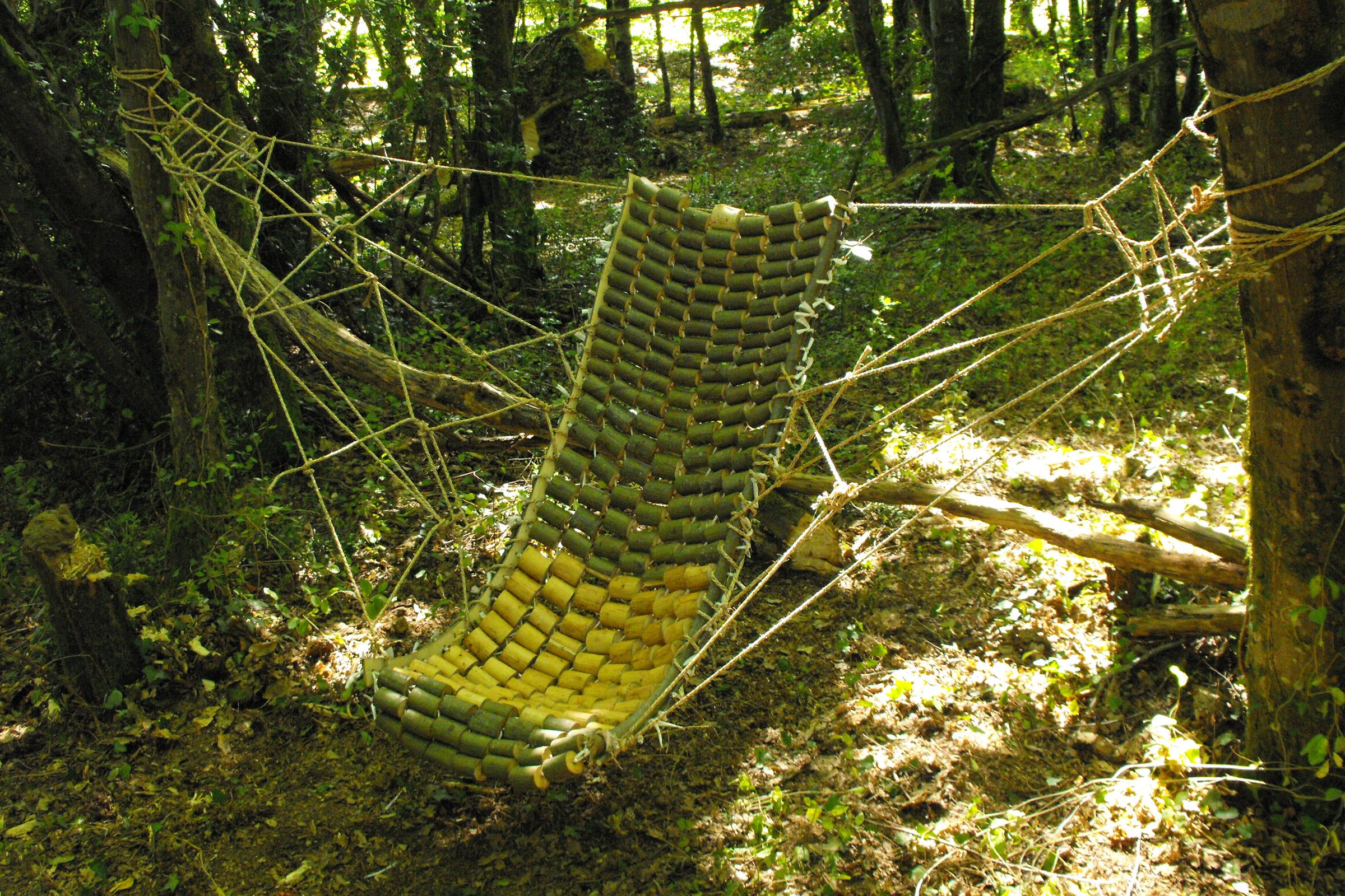 Make a Wooden Hammock From Branches! by Samuel Bernier