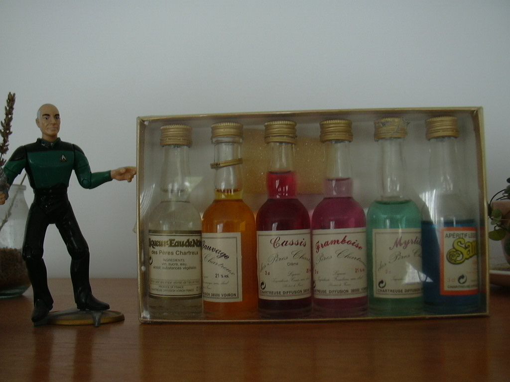 Colorful Whisky Bottles