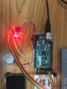 Step 3: Connecting the Stepper Motor