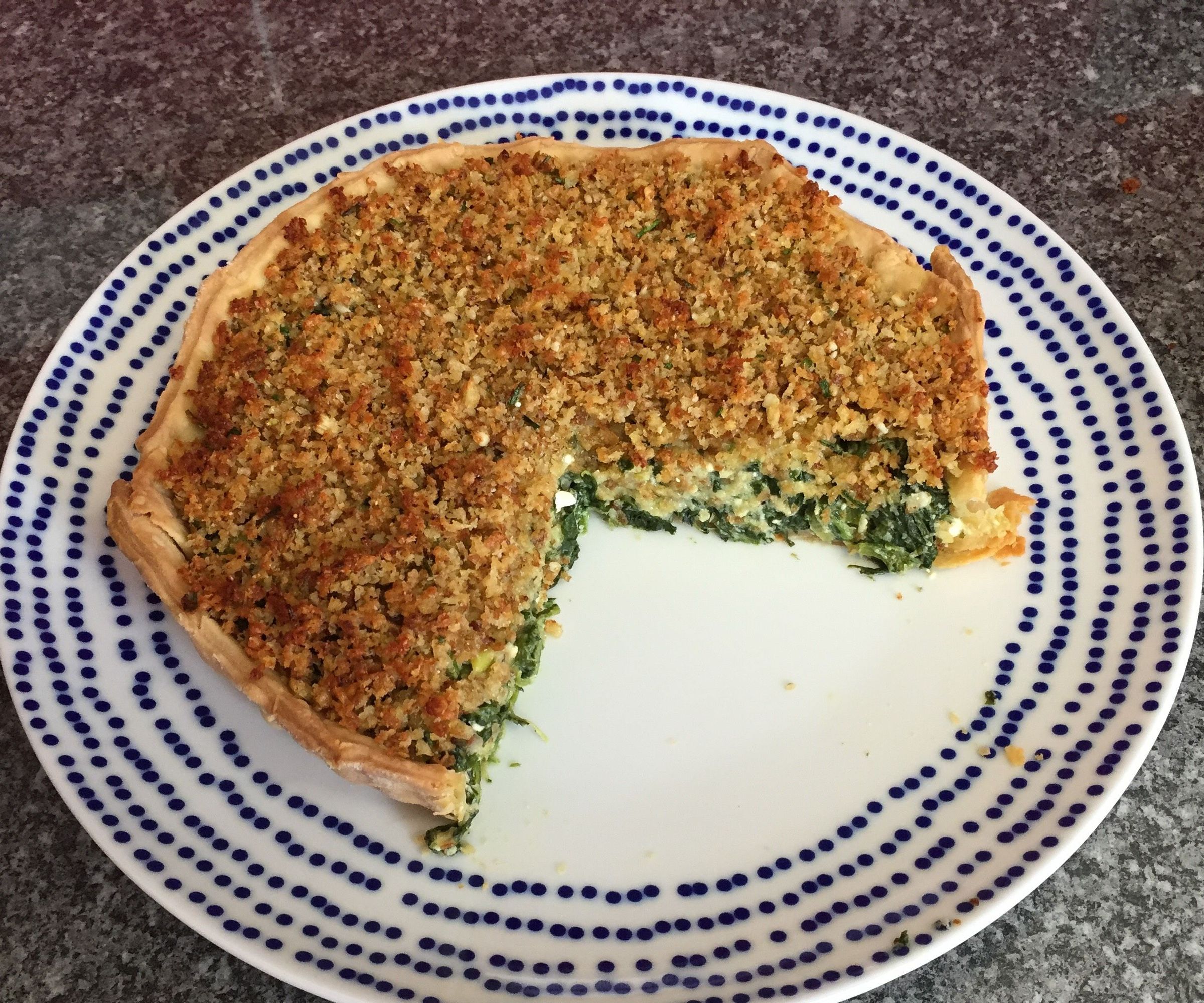 Crispy Spinach Pie