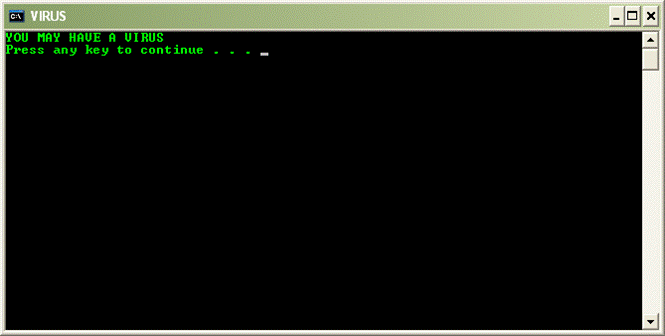 Fake Virus