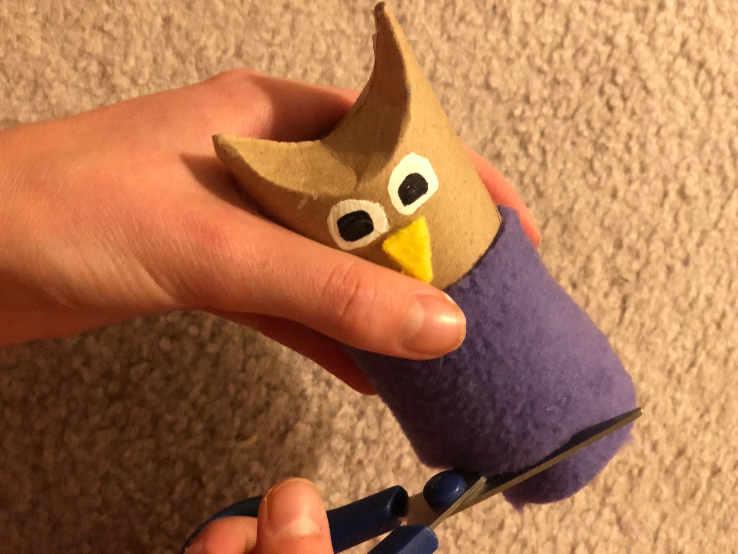 Recycled Cardboard Tube Owls 9 Steps (with Pictures) Instructables