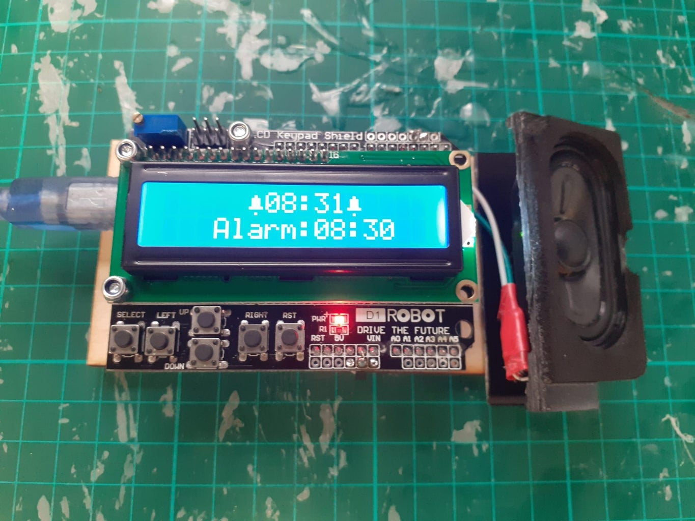 How to Make an Arduino Alarm Clock : 5 Steps - Instructables
