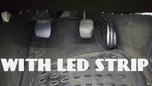 DIY Car Footrest Light!