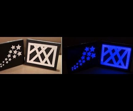 How to Make a L.E.D Light Boxe 