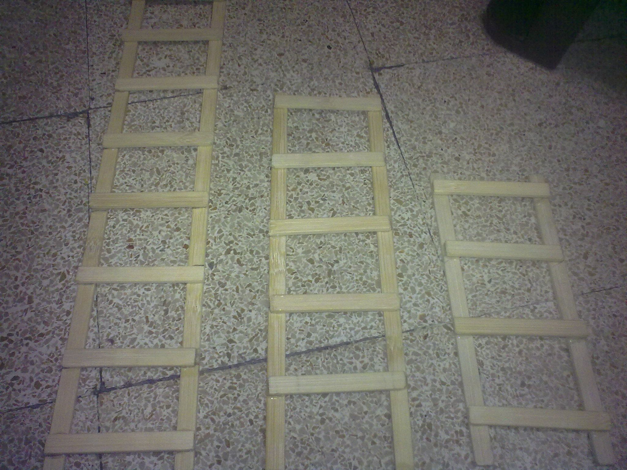 How to make a wooden ladder for Hamster/Parrot