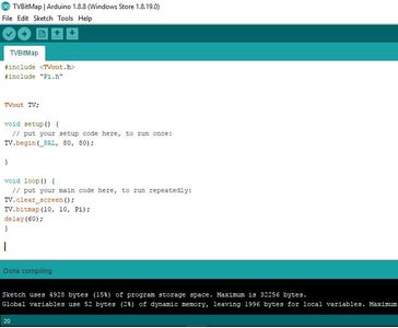 Arduino TVout Pi Day Logo : 7 Steps - Instructables