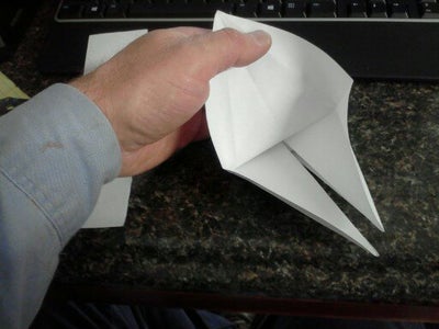 Using Previous Creases Open Up and Crease