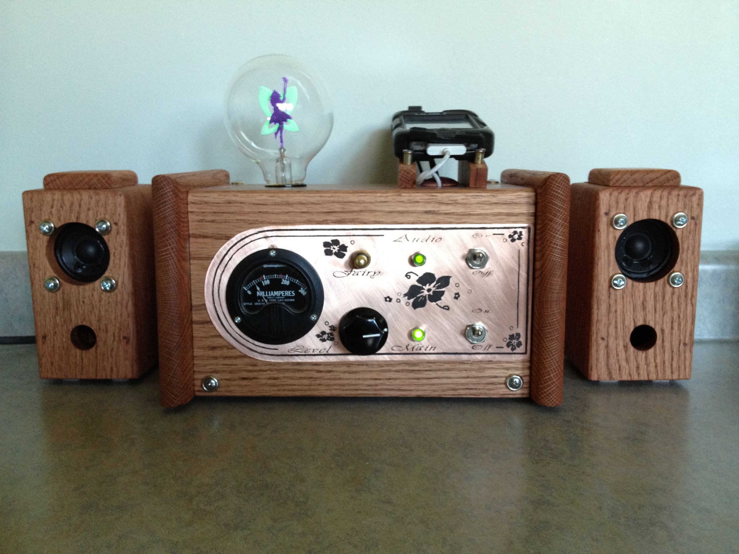 Steampunk IPhone Station