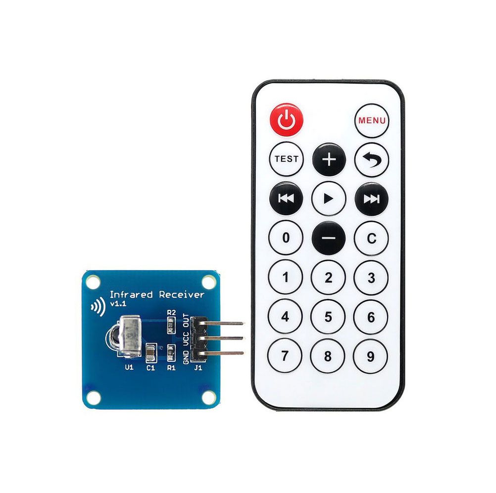 Beginner’s Guide to Use an IR Remote Transmitter and Receiver With ...