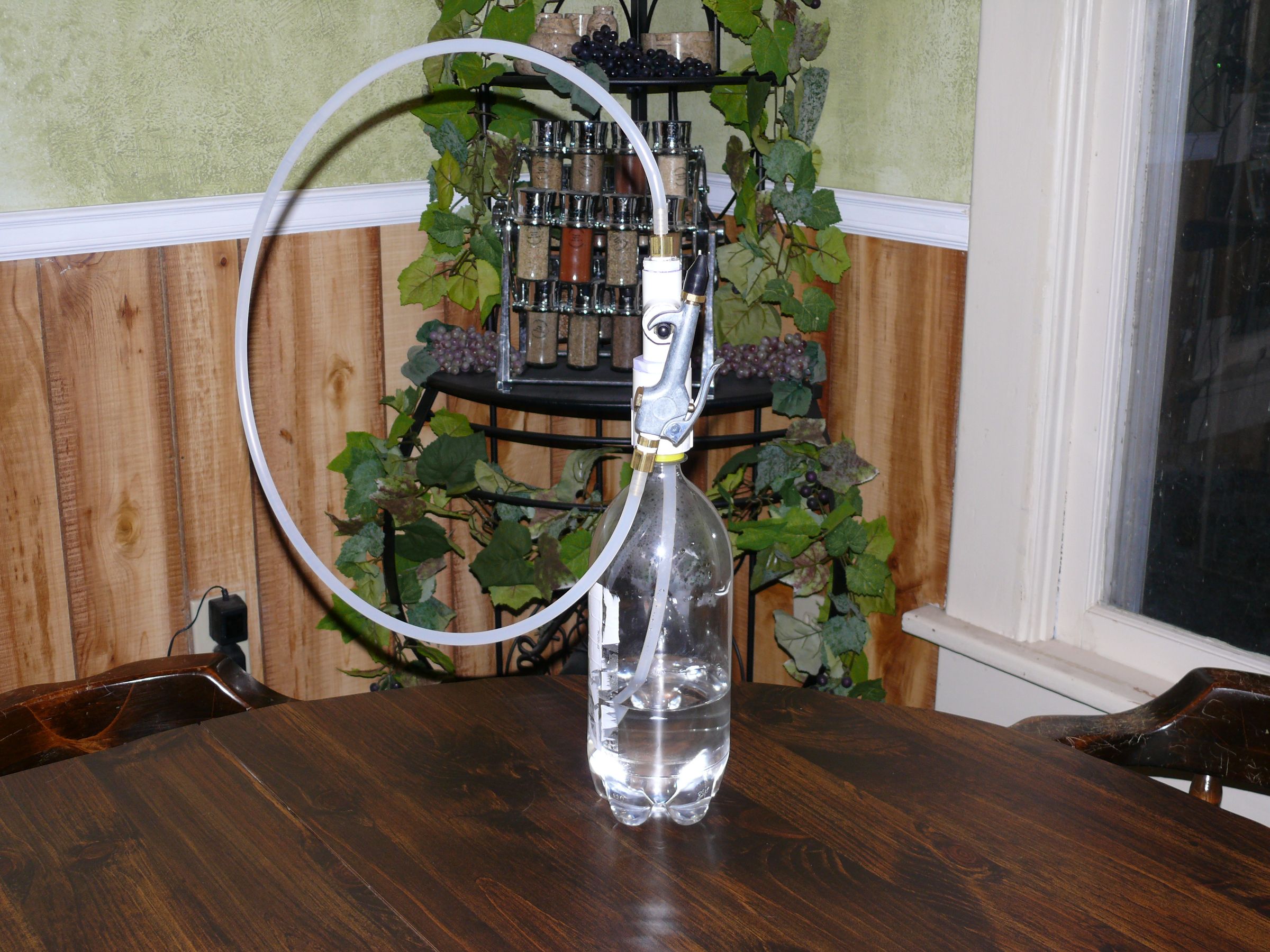 Pressurized Spray Bottle From Old 2-liter