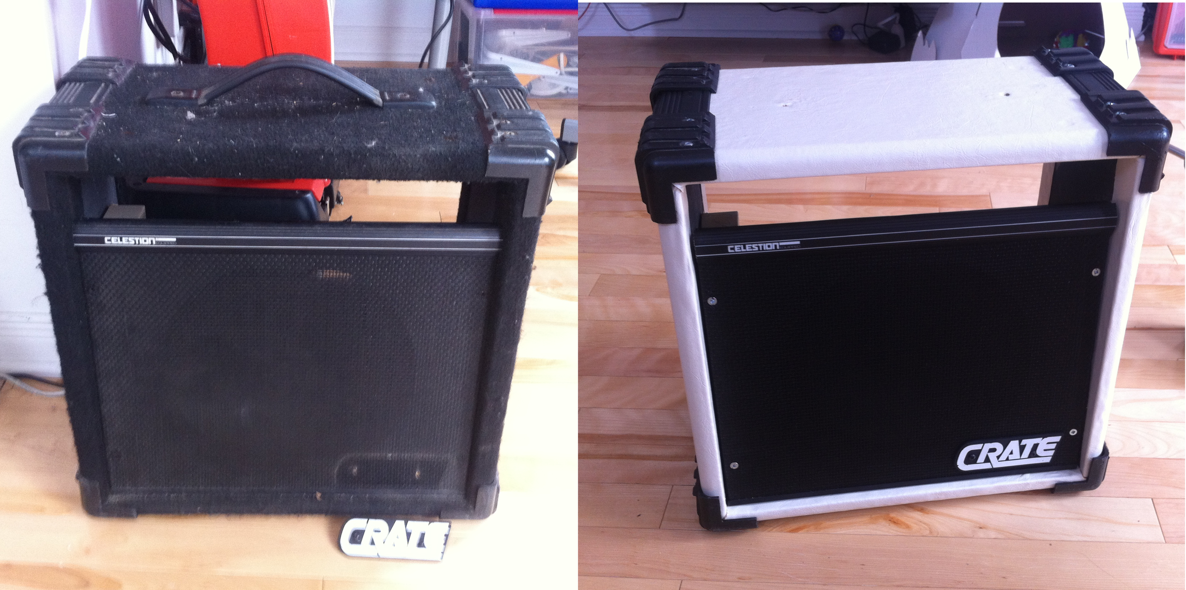 Crate TD-35 35w Guitar Amp Restauration